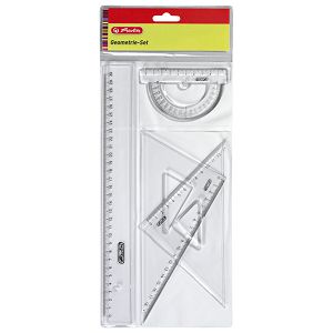 Geometrijski set 1/4 Herlitz 8700403 blister