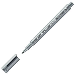 Marker nepermanentni 1-2 mm Metallic pen Staedtler 8323-81 srebrni