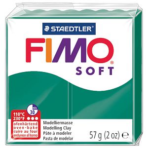 Masa za modeliranje   57g Fimo Soft Staedtler 8020-56 emerald zelena