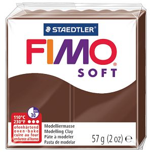 Masa za modeliranje   57g Fimo Soft Staedtler 8020-75 boja čokolade