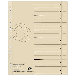 Pregrada kartonska A4 pk100 Herlitz 10840205