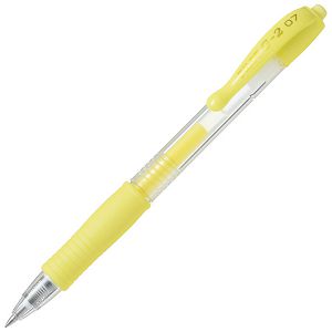 Roler gel grip 0,7 mm G2 pastel Pilot BL-G2-7-PAY žuti!!