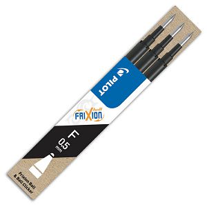 Uložak za roler 0,5mm Frixion piši-briši pk3 Pilot BLS-FR5-B-S3 crni