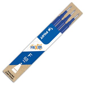 Uložak za roler 0,5mm Frixion piši-briši pk3 Pilot BLS-FR5-L-S3 plavi