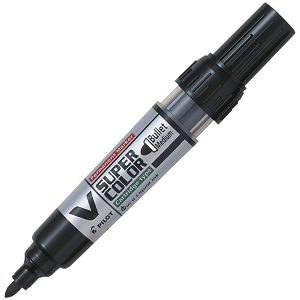 Marker permanentni 0,9mm okrugli vrh V Super Color Begreen Pilot SCA-VSC-M-BG crni 