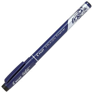 Flomaster 0,45 mm Frixion Fineliner piši-briši Pilot SW-FF-B crni