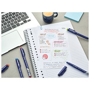 Flomaster 0,45 mm Frixion Fineliner piši-briši Pilot SW-FF-L plavi