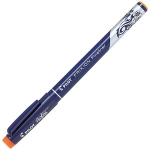 Flomaster 0,45 mm Frixion Fineliner piši-briši Pilot SW-FF-O narančasti!!