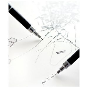 Olovka tehnička 0,5 mm grip Protti Penac MP0105-LV-32 crna/roza