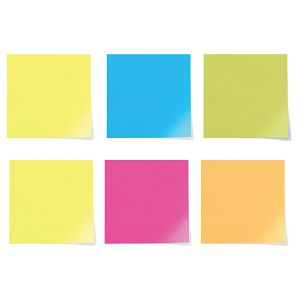 Blok samoljepljiv  76x76mm 100L Post-it Energetic 3M.654-TFEN sortirano!!