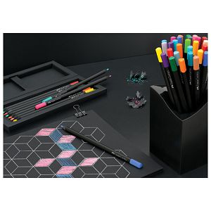 Boje drvene  12boja trokutaste Black Edition Faber-Castell 116412 blister