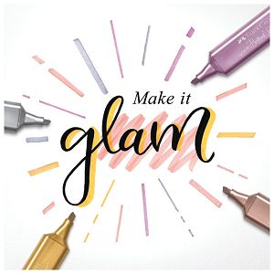 Signir 1-5 mm 46 Metallic Faber-Castell 154691 lila