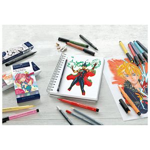 Flomaster Pitt artist  6boja Manga Shojo Faber-Castell 167155 blister