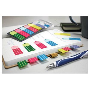 Zastavica 18x55 mm 6bojax25L oblik olovke papir Global Notes 5672-93 blister