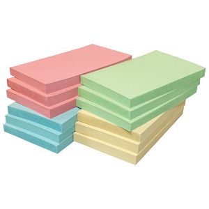 Blok samoljepljiv 125x75 mm 12x100L Nature Global Notes 5655-88box sortirano
