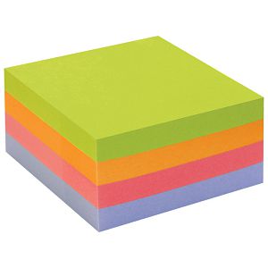 Blok samoljepljiv kocka 75x75 mm 2x400L Nature Global Notes 5654-97box sortirano
