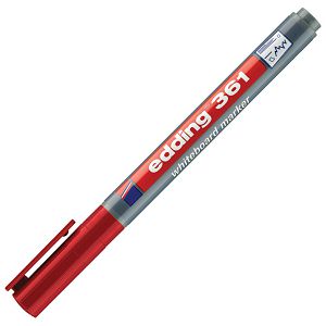 Marker za bijelu ploču 1 mm Edding 361 crveni