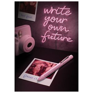 Olovka kemijska Grip 2010 Harmony Faber-Castell - Write 243907 svijetloroza