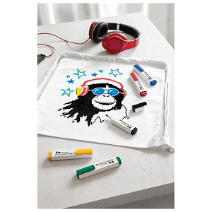 Marker za tekstil 1-5 mm Faber-Castell 159522 crveni