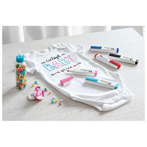 Marker za tekstil 1-5 mm pk5 Faber-Castell 159530 sortirano blister