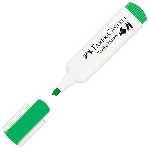 Marker za tekstil 1-5 mm pk4 neon Faber-Castell 159591 sortirano blister