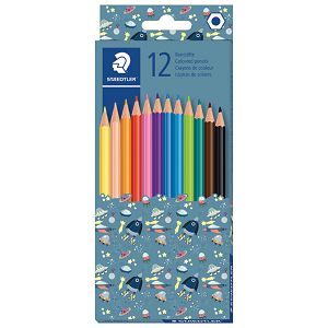 Boje drvene  12boja Pattern Mix Staedtler 175 PMC12 blister!!