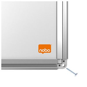 Ploča magnetna  90x60 cm aluminijski okvir Premium Plus Steel Nobo 1915155 bijela