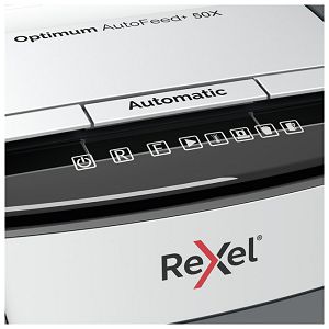 Uništavač dokumentacije  50 (ručno 6) listova CrossCut Optimum Auto Feed+  50X Rexel 2020050XEU