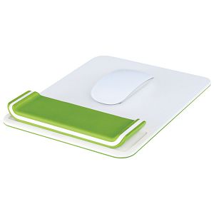 Podloga za miša ergonomska podesiva Wow Leitz 65170054 -NL zelena/bijela!!
