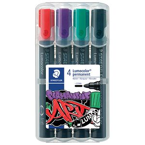 Marker permanentni 2 mm pk4 Lumocolor Staedtler 352 WP4-1!!