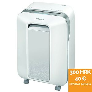 Uništavač dokumentacije  12 listova MicroCut LX-201 Fellowes 5050101 bijeli