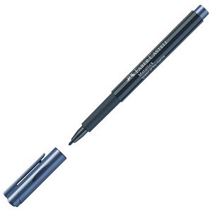 Marker permanentni 1-2 mm Metallic Faber-Castell 160753 metalik tamnoplavi!!