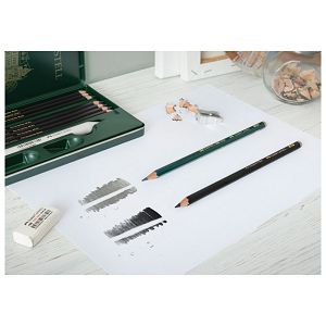 Olovka grafitna HB Pitt graphite matt Faber-Castell 115200