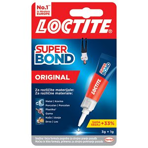 Ljepilo trenutačno  4g Loctite Super Bond tekuće Henkel 2733273 blister