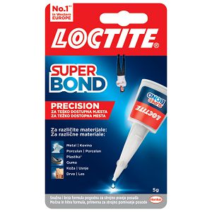 Ljepilo trenutačno  5g Loctite Super Bond Precision Henkel 2733272 blister!!