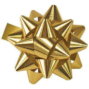 Mašna ukrasna samoljepljiva 75 mm Mexico metallic traditional Prasent 78840-099 sortirano
