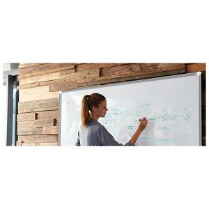 Ploča magnetna 240x120 cm aluminijski okvir Premium Plus Steel Nobo 1915151 bijela