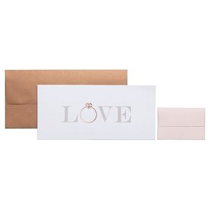 Čestitka 11x23cm Love Stewo 5764 60 blister