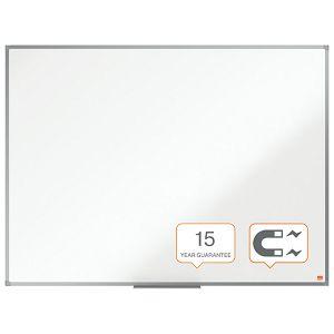 Ploča magnetna 120x90 cm aluminijski okvir Essence Steel Nobo 1905211 bijela