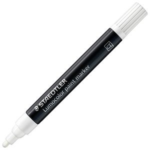 Marker akrilni 2,4 mm Lumocolor Staedtler 349-0 bijeli