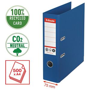 Registrator A4 široki samostojeći CO2 neutral Vivida Esselte 627565 plavi!!