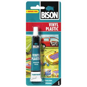 Ljepilo za plastiku vinil 25ml Bison L0406040 prozirno blister