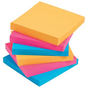 Blok samoljepljiv  76x76mm 6x 90L Post-it Super Sticky Bangkok 3M.654-6SS-EG!!