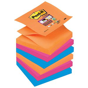 Blok samoljepljiv "Z" 76x76mm 6x90L Post-it Super Sticky Bangkok 3M.R330-6SS-EG