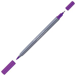 Marker obostrani akvarel 12boja Goldfaber Faber-Castell 164612 sortirano blister