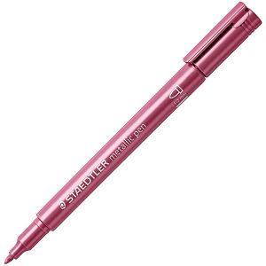 Marker nepermanentni 1-2 mm Metallic pen Staedtler 8323-232 crveni