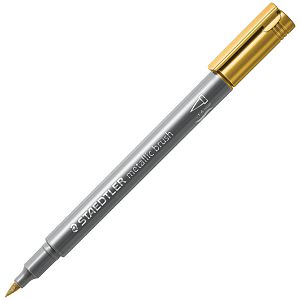 Marker nepermanentni 1-6 mm Metallic brush Staedtler 8321-11 zlatni