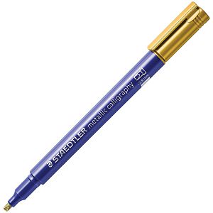 Marker nepermanentni 2,8 mm Metallic calligraphy Staedtler 8325-11 zlatni