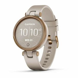 Garmin Lily Sport Rose Gold Light Sand silikonski remen