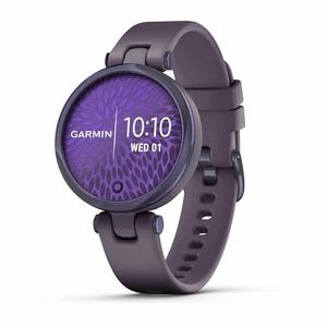 Garmin Lily Sport Midnight Orchid Deep Orchid silik. remen